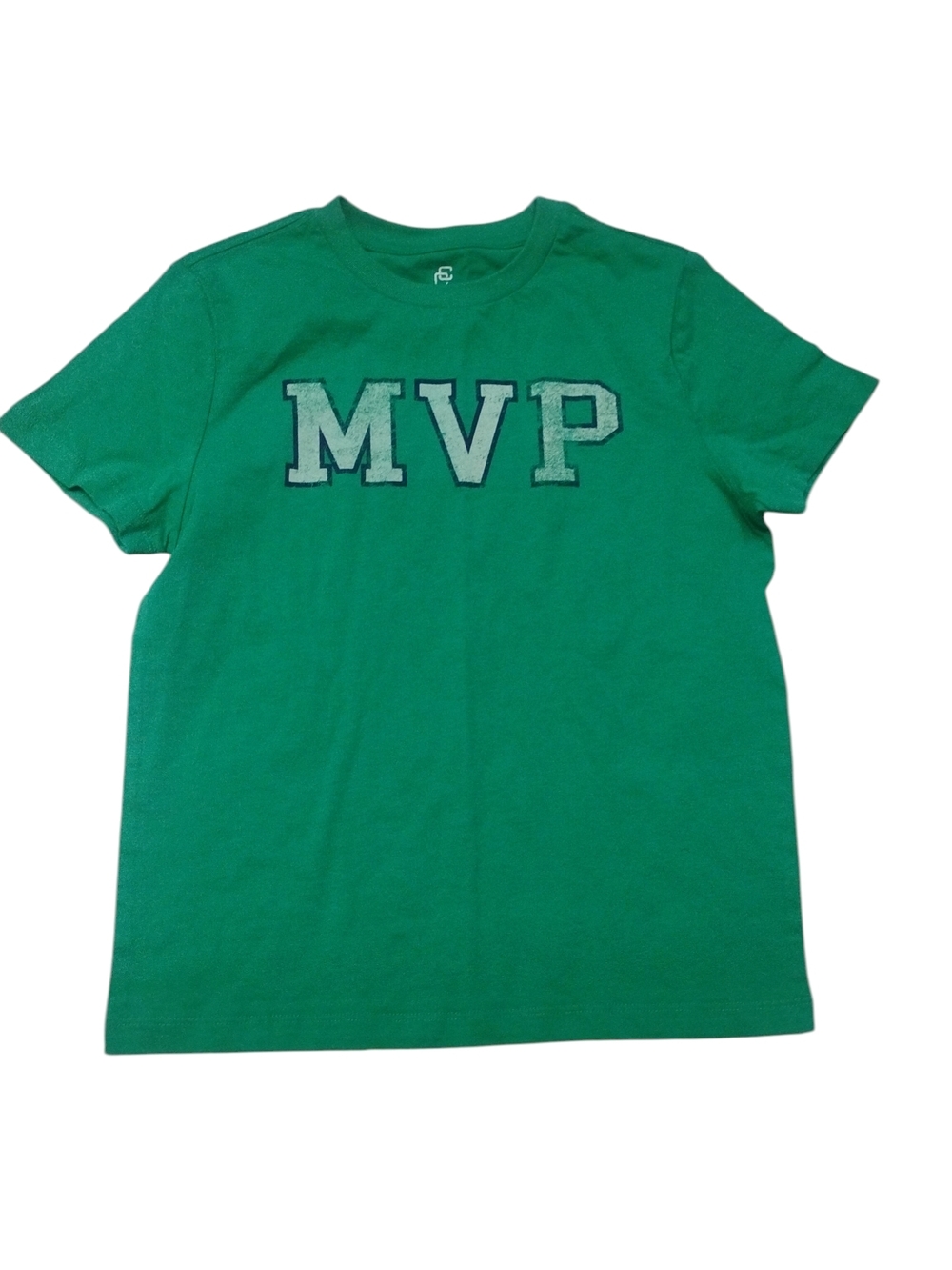 Classic Club Kids MVP Graphic Tee - Green SZ 10/12 NWT
